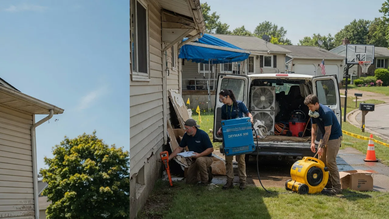 Ceiling Leak Cleanup in Sister Bay, WI near me